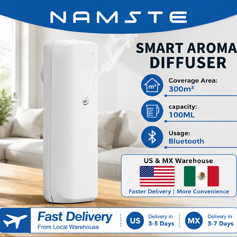 Fragrance Home Decor - NAMSTE Aromatic Oil Diffuser Bluetooth Fragrance