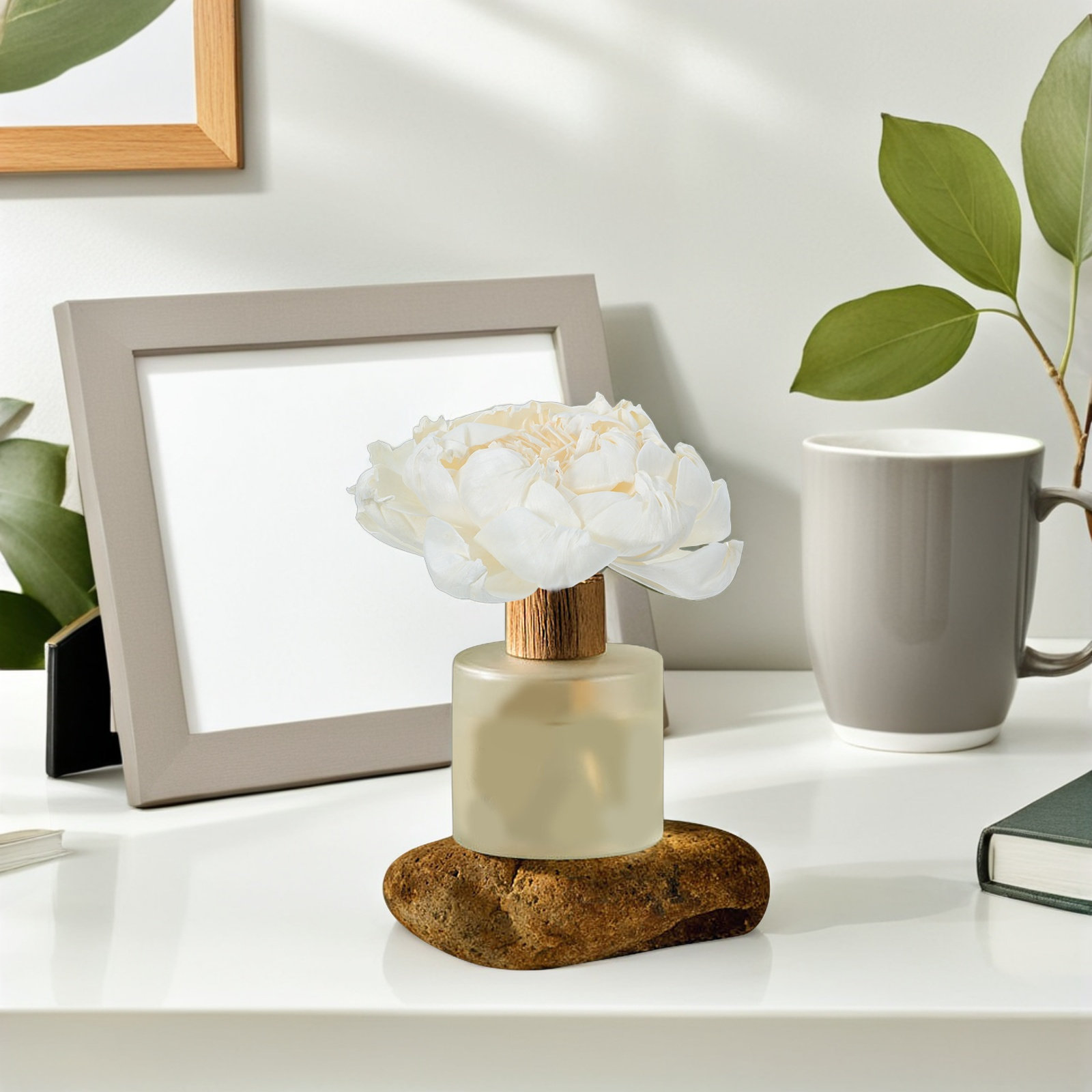 Peony Head Fragrance Diffuser  - Fragrance Home Decor review and price