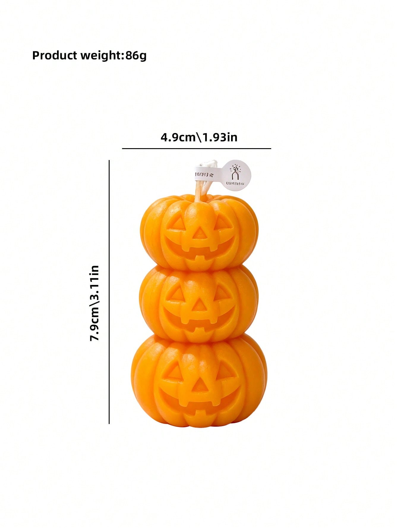 1pc Halloween 3-Layer Pumpkin  - Fragrance Home Decor review and price