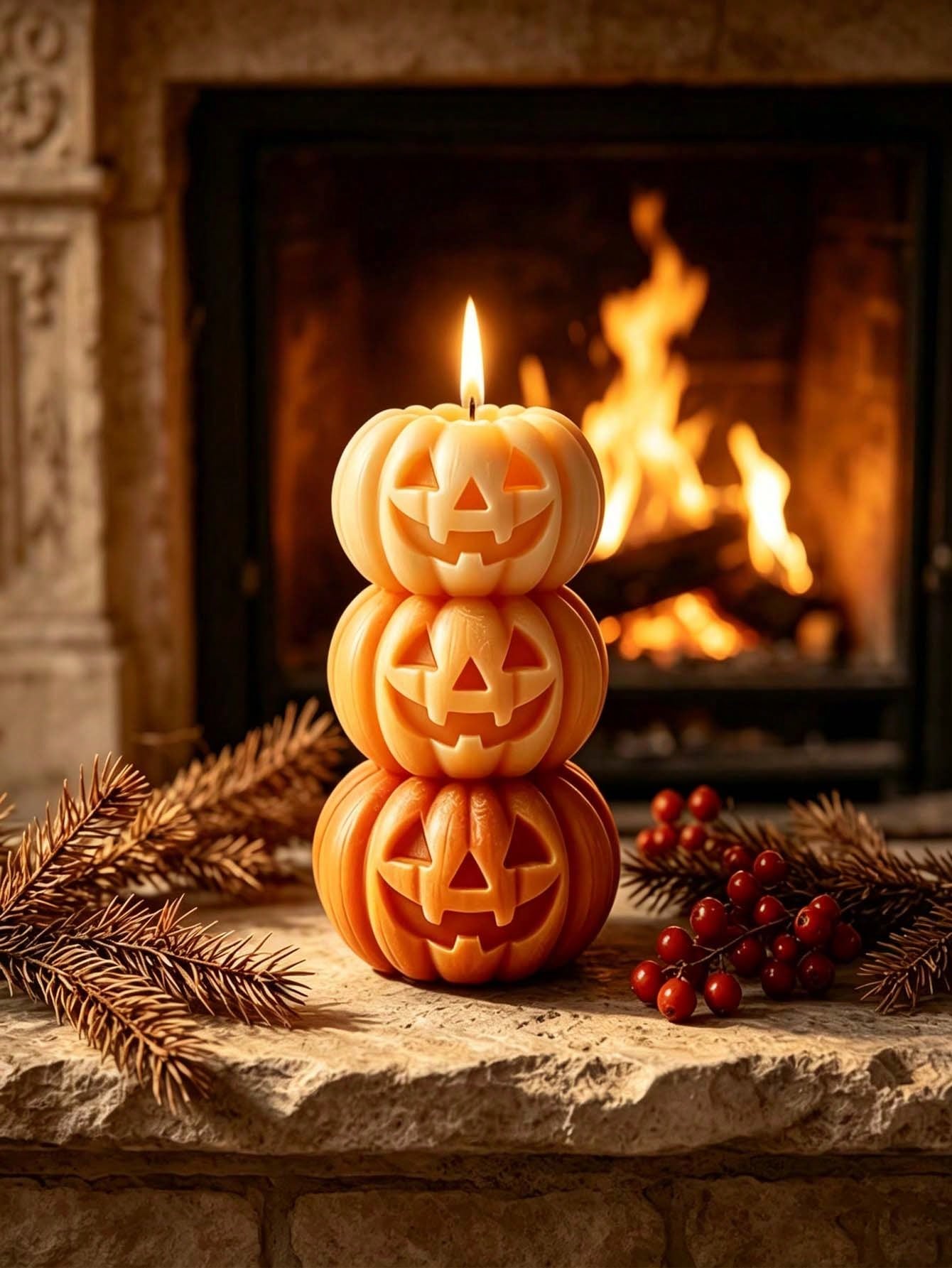 1pc Halloween 3-Layer Pumpkin  - Fragrance Home Decor review and price